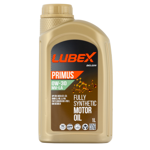 Синтетическое моторное масло PRIMUS MV-LA 0W-30 - 1 л Синтетическое моторное масло PRIMUS MV-LA 0W-30 - 1 л
