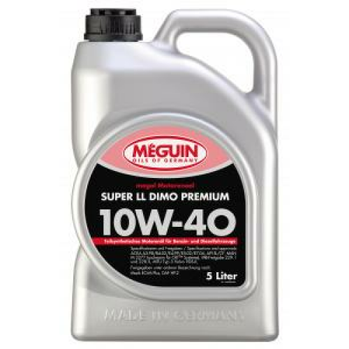НС-синтетическое моторное масло Megol Motorenoel Super LL DIMO Premium 10W-40 - 5 л НС-синтетическое моторное масло Megol Motorenoel Super LL DIMO Premium 10W-40 - 5 л