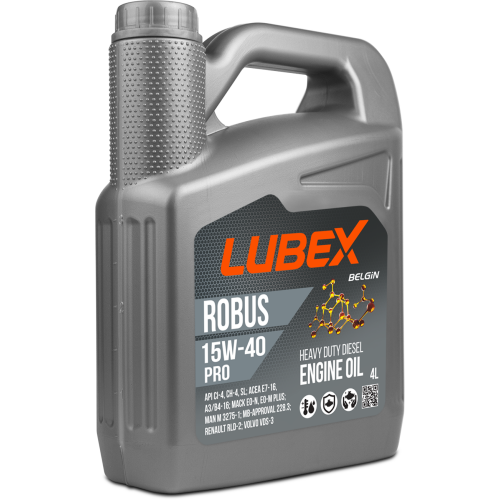 Минеральное моторное масло ROBUS PRO 15W-40 - 4 л Минеральное моторное масло ROBUS PRO 15W-40 - 4 л