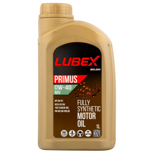 Синтетическое моторное масло PRIMUS MV 0W-40 - 1 л Синтетическое моторное масло PRIMUS MV 0W-40 - 1 л