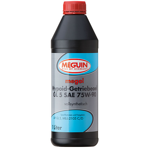 Синтетическое трансмиссионное масло Megol Hypoid-Getriebeoel 75W-90 - 1 л Синтетическое трансмиссионное масло Megol Hypoid-Getriebeoel 75W-90 - 1 л