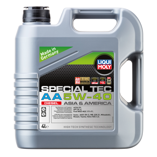 Синтетическое моторное масло Special Tec AA Diesel 5W-40 - 4 л Синтетическое моторное масло Special Tec AA Diesel 5W-40 - 4 л