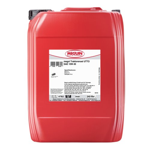 Минеральное трансмиссионное масло для тракторов Megol Traktorenoel UTTO 10W-30 - 20 л Минеральное трансмиссионное масло для тракторов Megol Traktorenoel UTTO 10W-30 - 20 л