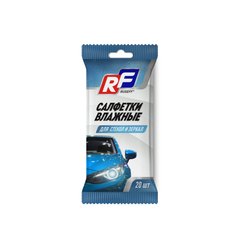 Салфетки влажные для стекол и зеркал - 0,48 л Салфетки влажные для стекол и зеркал - 0,48 л