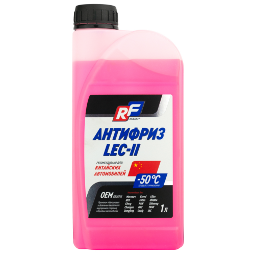 17381N Ruseff Антифриз LEC-II (1л) - 1 л 17381N Ruseff Антифриз LEC-II (1л) - 1 л