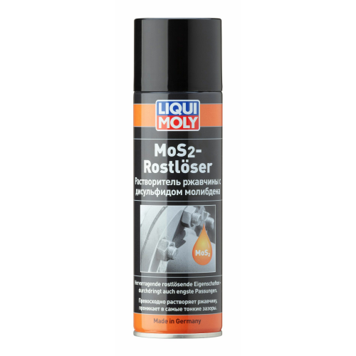 Растворитель ржавчины с дисульфидом молибдена MoS2-Rostloser - 0,3 л Растворитель ржавчины с дисульфидом молибдена MoS2-Rostloser - 0,3 л