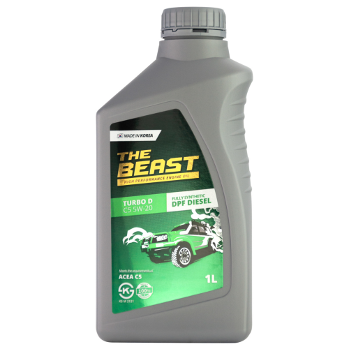 Синтетическое моторное масло TURBO D C5 5W-20 - 1 л Синтетическое моторное масло TURBO D C5 5W-20 - 1 л