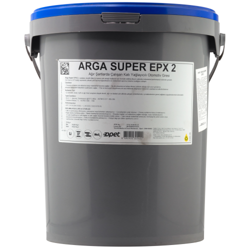 Смазка универсальная литиевая с дисульфидом молибдена Arga Super EPX 2 - 18 кг Смазка универсальная литиевая с дисульфидом молибдена Arga Super EPX 2 - 18 кг