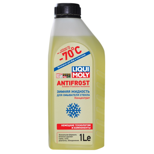 Стеклоомывающая жидкость концентрат ANTIFROST Scheiben-Frostschutz Konzentrat -70С - 1 л Стеклоомывающая жидкость концентрат ANTIFROST Scheiben-Frostschutz Konzentrat -70С - 1 л