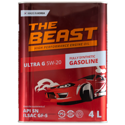 Синтетическое моторное масло ULTRA G 5W-20 - 4 л Синтетическое моторное масло ULTRA G 5W-20 - 4 л