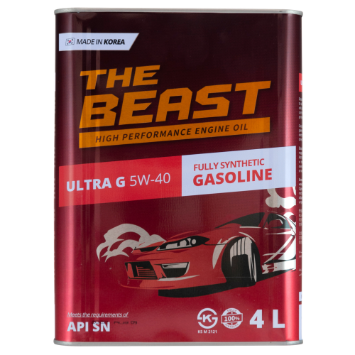 Синтетическое моторное масло ULTRA G 5W-40 - 4 л Синтетическое моторное масло ULTRA G 5W-40 - 4 л