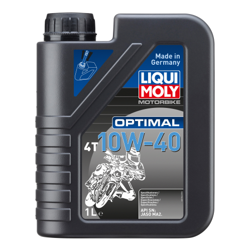 Минеральное моторное масло для 4-тактных мотоциклов Motorbike Optimal 4T 10W-40 - 1 л Минеральное моторное масло для 4-тактных мотоциклов Motorbike Optimal 4T 10W-40 - 1 л