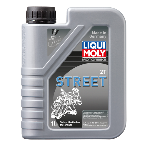 Полусинтетическое моторное масло для 2-тактных мотоциклов Motorbike 2T Street L-EGC - 1 л Полусинтетическое моторное масло для 2-тактных мотоциклов Motorbike 2T Street L-EGC - 1 л