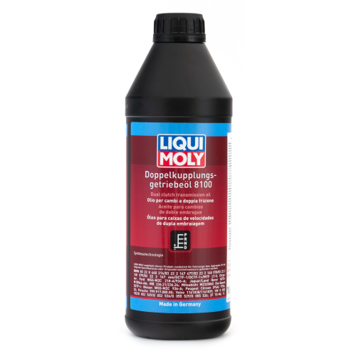 Синтетическое трансмиссионное масло для DSG Doppelkupplungsgetriebe-Oil 8100 - 1 л Синтетическое трансмиссионное масло для DSG Doppelkupplungsgetriebe-Oil 8100 - 1 л